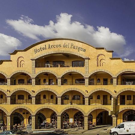 Hotel Arcos Del Parque Acayucan Eksteriør billede