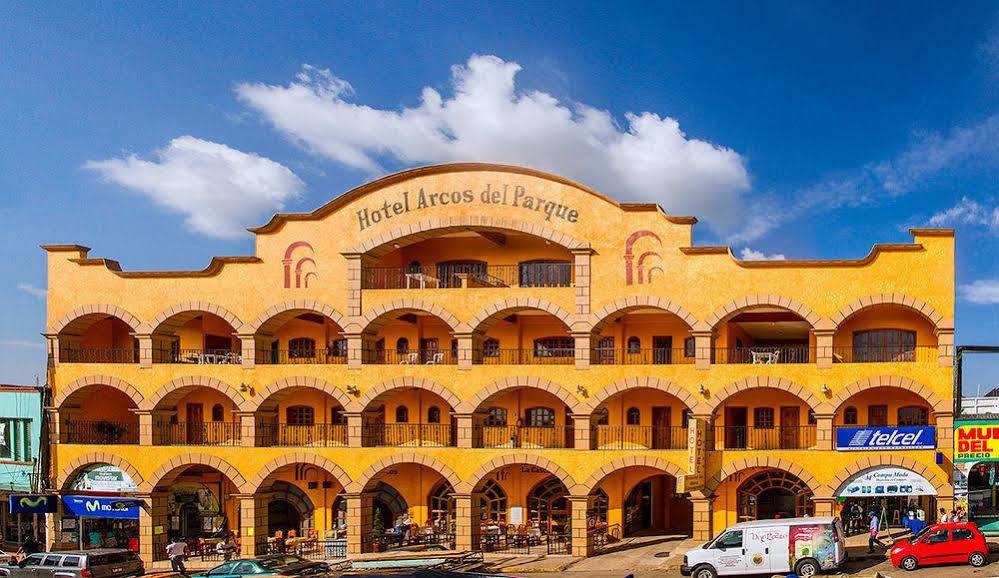 Hotel Arcos Del Parque Acayucan Eksteriør billede