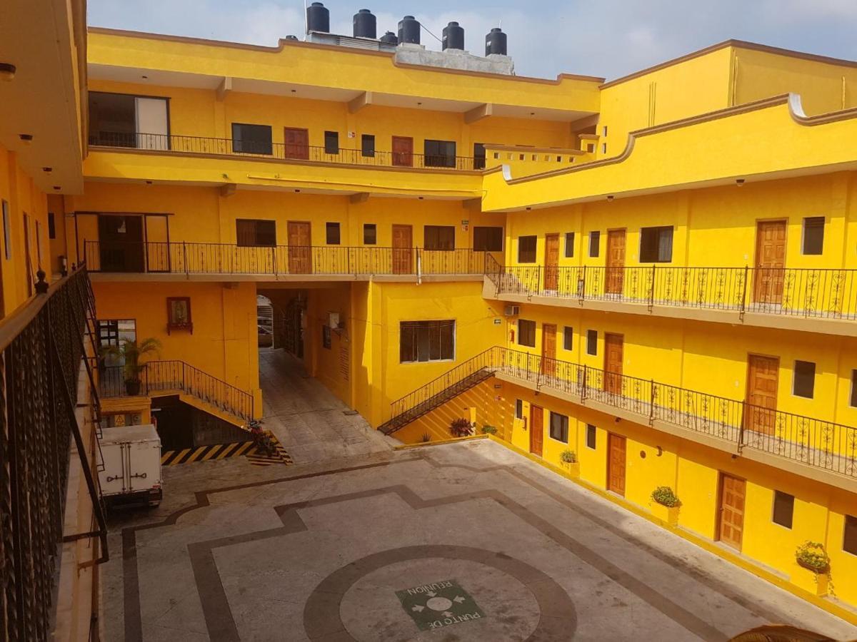 Hotel Arcos Del Parque Acayucan Eksteriør billede