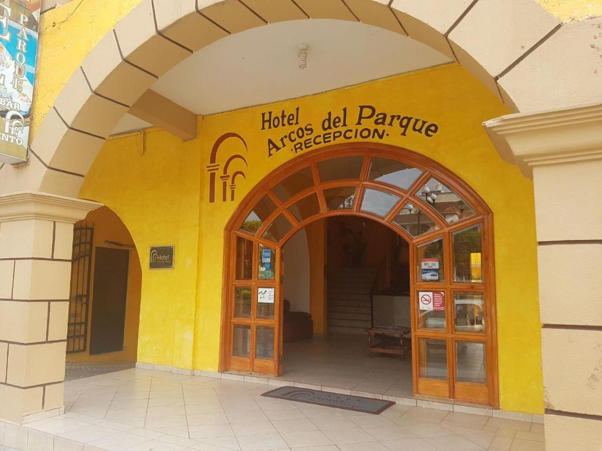Hotel Arcos Del Parque Acayucan Eksteriør billede
