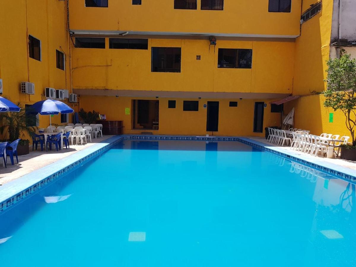 Hotel Arcos Del Parque Acayucan Eksteriør billede